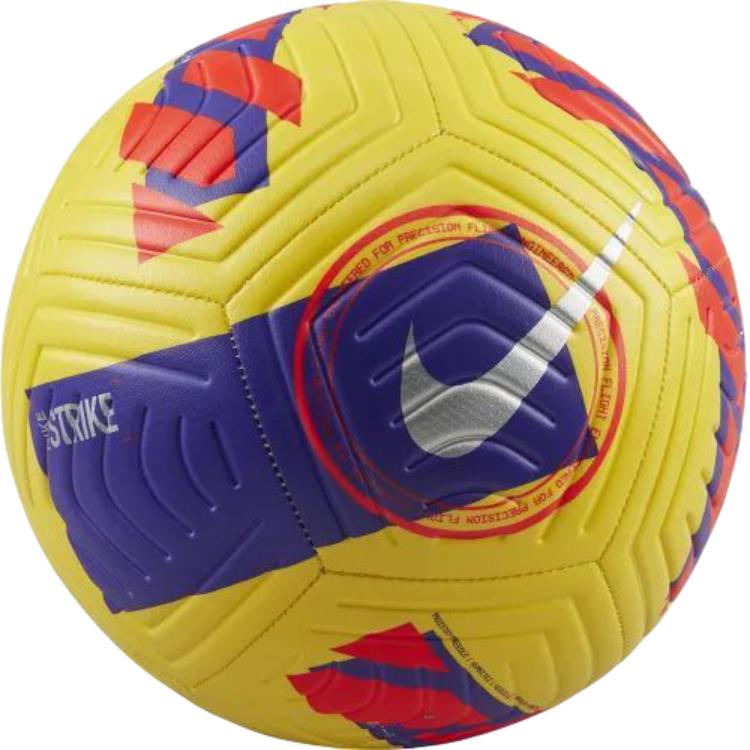 Nike Size 5 Soccer Ball Pu Unisex Yellow Blue DC2376-710 Size 5 Ball