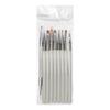 Japanese 9-Piece Nail Art Brush Set for Color, Liner, Blending, Flower, and Gradient Designs