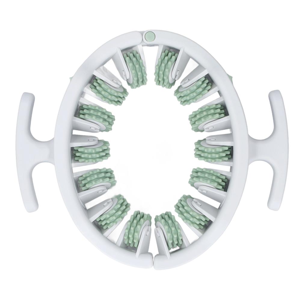 Manual Cellulite Massager Detachable Handle Adjustable Manual Ring Massager Roller for Home Yoga