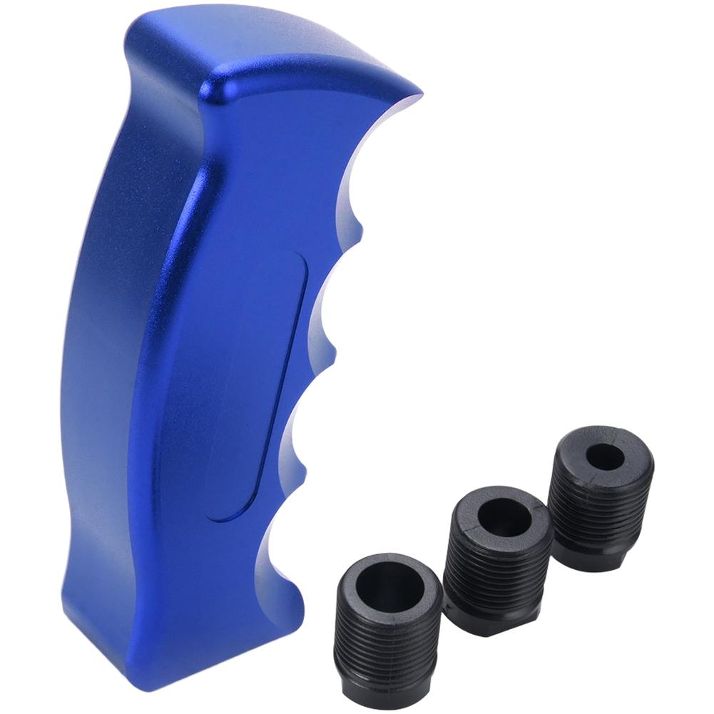 Car Gear Shift Knob Handle Replacement Aluminum Alloy for Manual Transmission Vehicles with Ergonomic Grip and Fit
