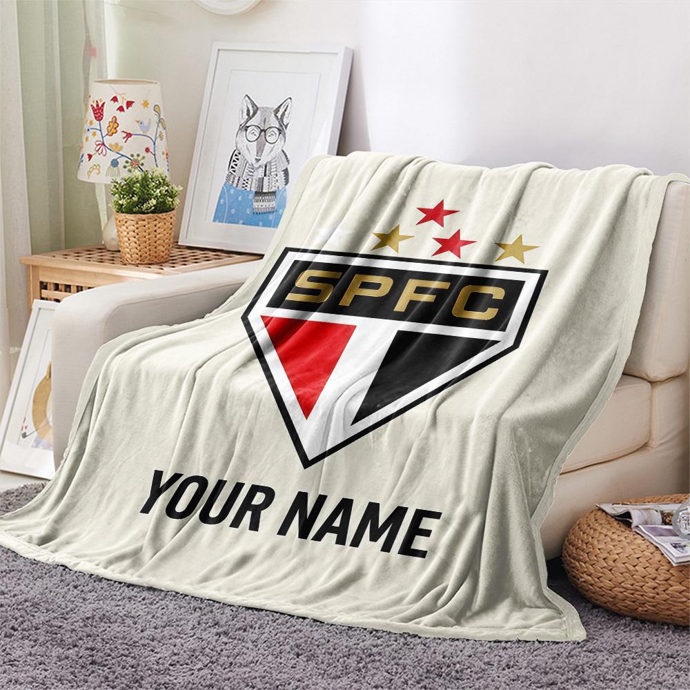Custom Name SPFC Flannel Blanket, High quality Comfortable for All Seasons, Home Decor, Warmth and Comfort