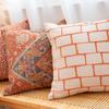 45x45cm Luxury Moroccan Cushion Cover Bohemian Floral Jacquard Pillow Case Woven Decorative Pillows for Sofa Bed Home Decor Case