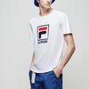 Fila Logo Letter Sport Casual Crew Neck Pullover Short Sleeve T-Shirt Men Tops White F51M038106FWT
