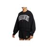 Nike Felpa con lettera morbida confortevole versatile girocollo maniche lunghe felpa donna nero HQ0352010