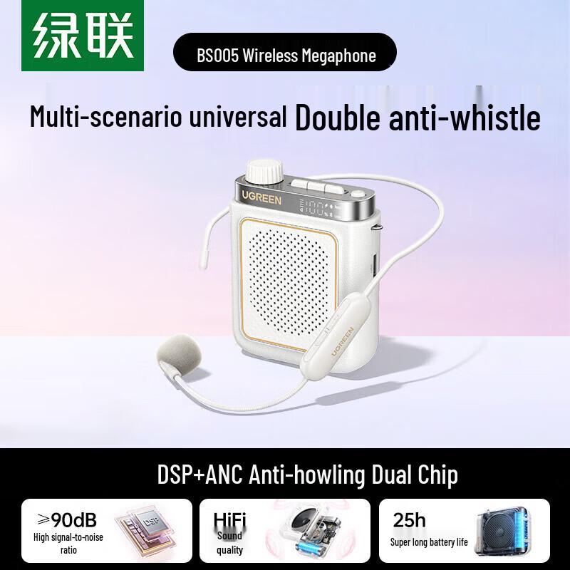 UGREEN Wireless Headset Voice Amplifier (CN version)