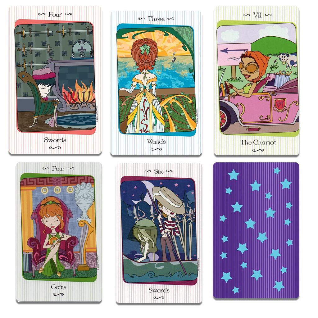 LANG Tarot Rider Edition Tarot avec Instructions en Japonais et Cartes de Tarot Vanessa, 78 Cartes [Vanessa] (En conserve) [Pochette] Lecture, [Authentique]