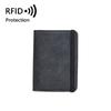 Cross-Border PU Leather RFID Passport Holder & Travel Wallet 