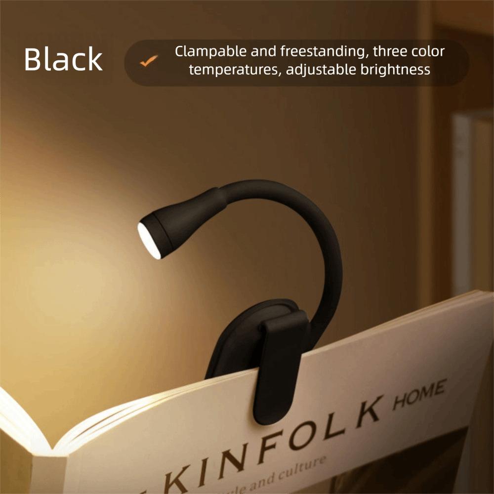 

Mini Clip-on Night Lights Rechargeable Led Book Lamp Portable Reading Book Light Bedroom