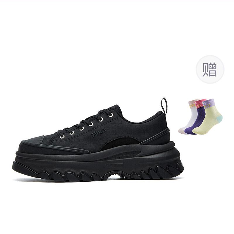FILA Lava Canvas Sports Low top Casual Shoes Women's Black F12W124155FBK