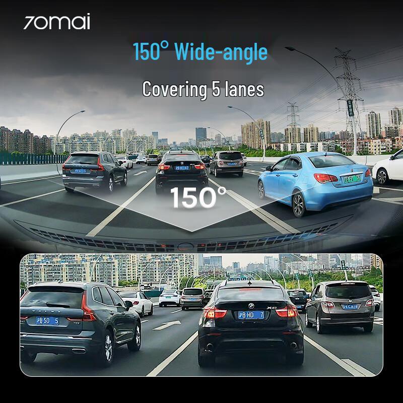 70mai A810 4K UHD Dash Cam