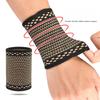 Kupferfaser Sport Handgelenkschutz Gewichtheben Laufen Reiten Handgelenk Passform Fixiert Druckelastische Stütze Bandage