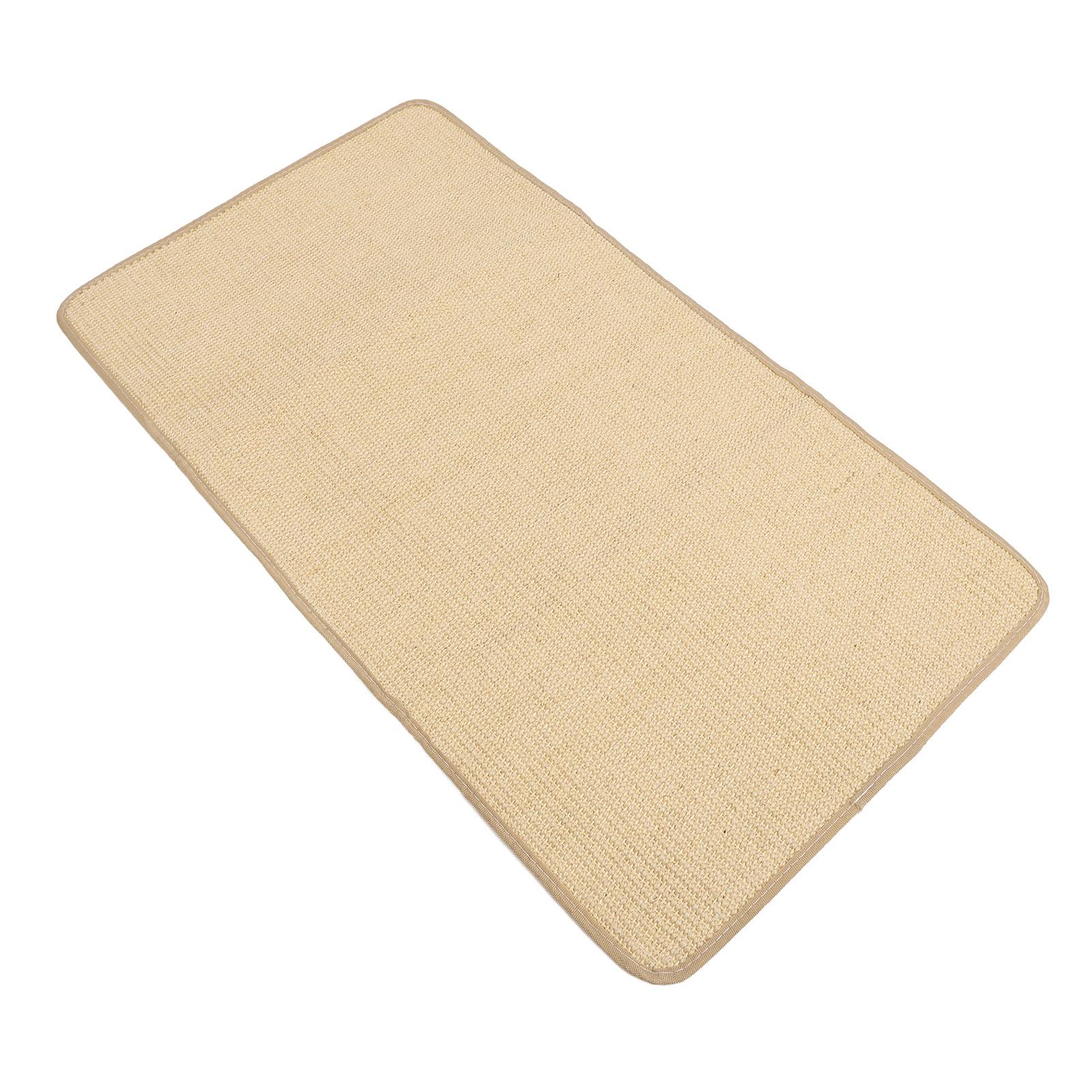 Cat Scratcher Mat   Couch Wrproof Horizontal Sisal Cat Scratch Mat with Back Hook and