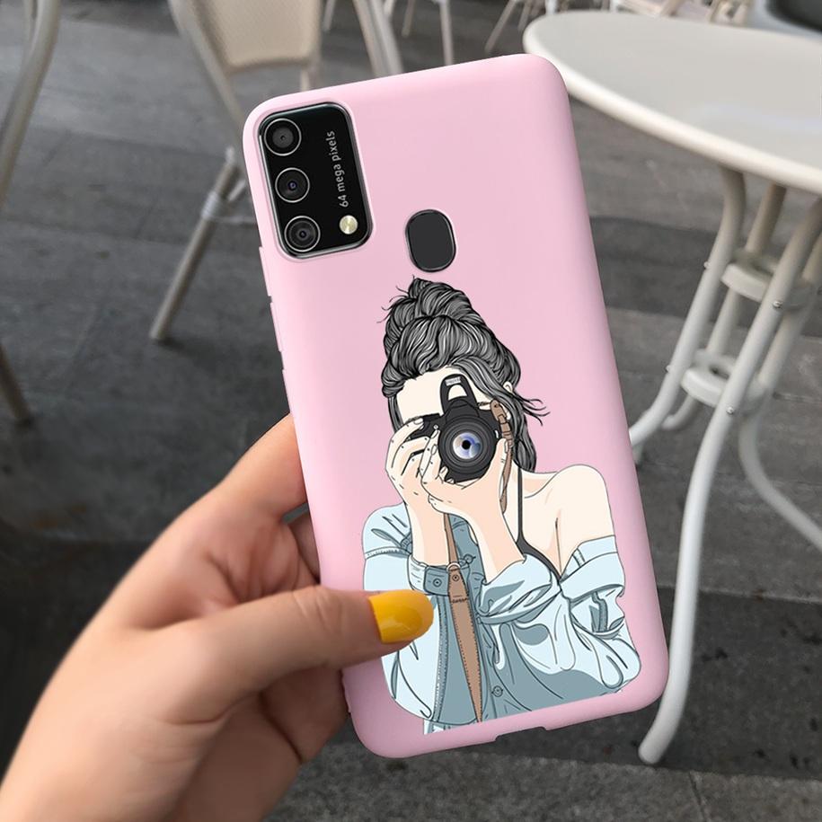 For Samsung Galaxy M31 M21s Case 2020 Couple Love Heart Phone Cover For Samsung M31 Prime SM-M315F M 31 M 21s Soft Case 6.4 Inch