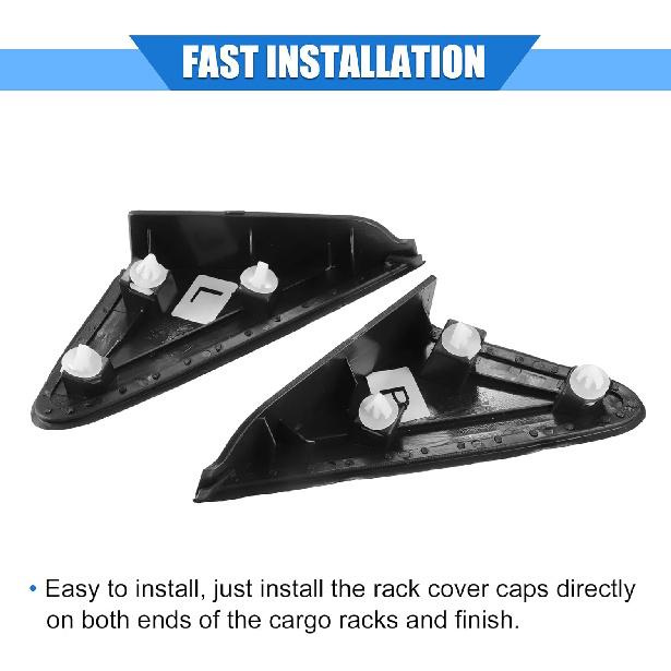 1 Pair Side Rear View Mirror Corner Triangle Trim Compatible for Chevrolet Cruze 2011-2016, Durable Plastic Black Left Right Side Mirror Panel Cover