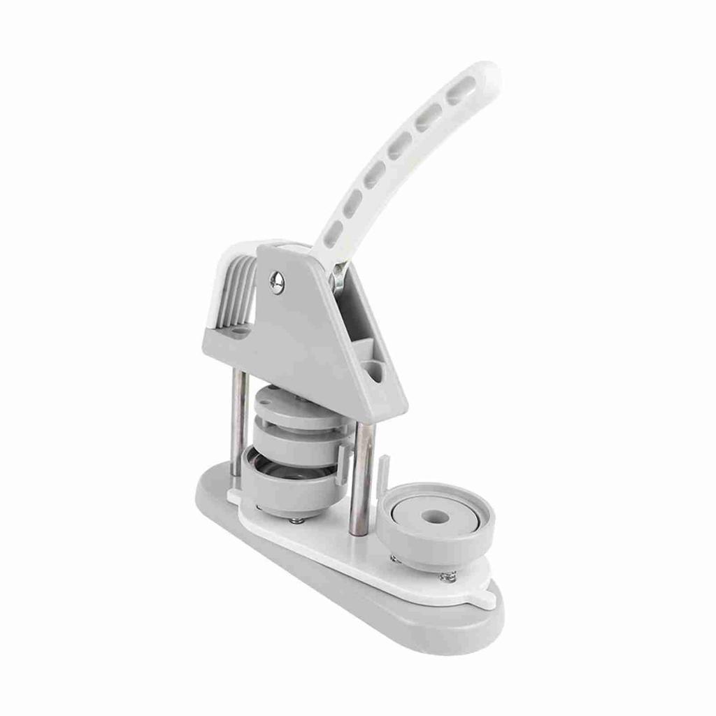 Button Maker Machine 58mm Pin Badge Press Machine with Button Maker Supplies 100pcs for Kids Friends