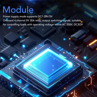 WIFI Bluetooth Relay Board DC7-28/5V Power Supply 8 Channel for ESP32 Relay Board Development Board for ESP32 Development Board