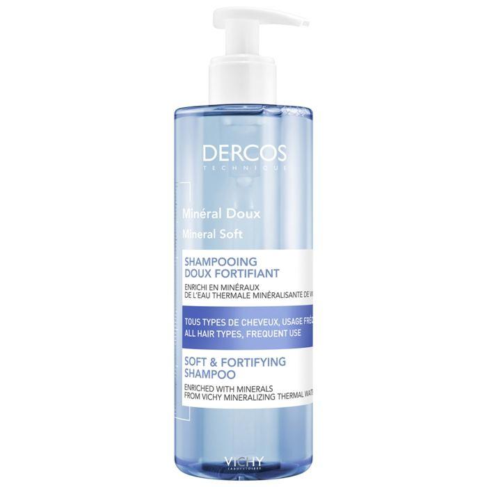 Vichy Dercos Shampooing Minéral Doux Fortifiant 400ml