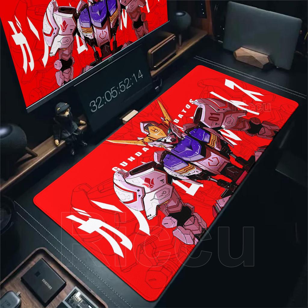Lager G-Gundam Anime Keyboard PC Gaming Deskmat Non-slip Accessories Cool Robot E-sports Players Laptop Mousepad Office TableMat
