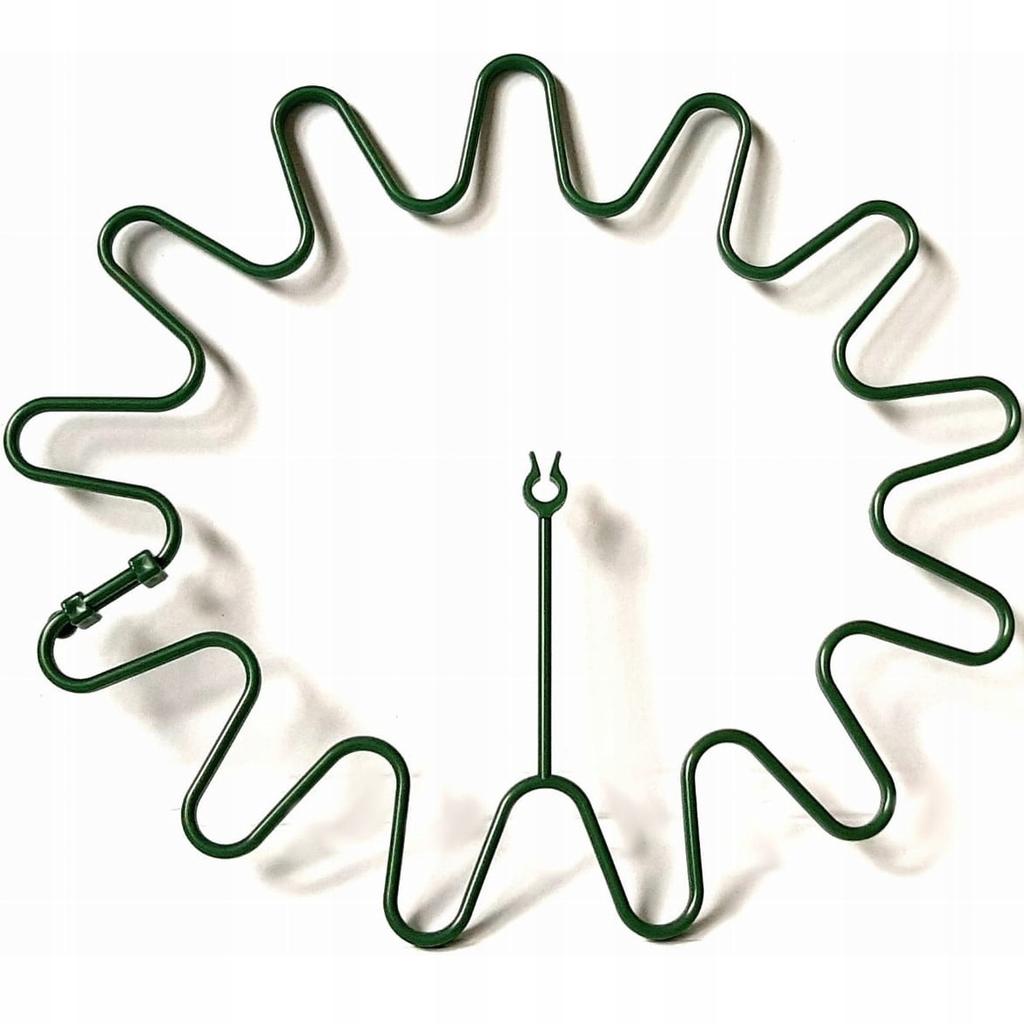 Solidarity Plant Clamp (Diameter 6) Dark Green - 10 Pcs