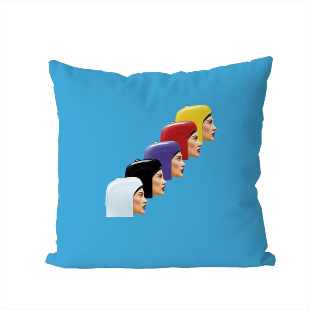 Cuscino Decorativo Quadrato in Peluche Stampa Double Face per Auto Divano Casa Copricuscino
