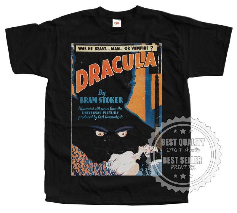 

DRACULA Bram Stoker Poster T SHIRT Tee Ver21 Black all sizes S to 5XL 3XL