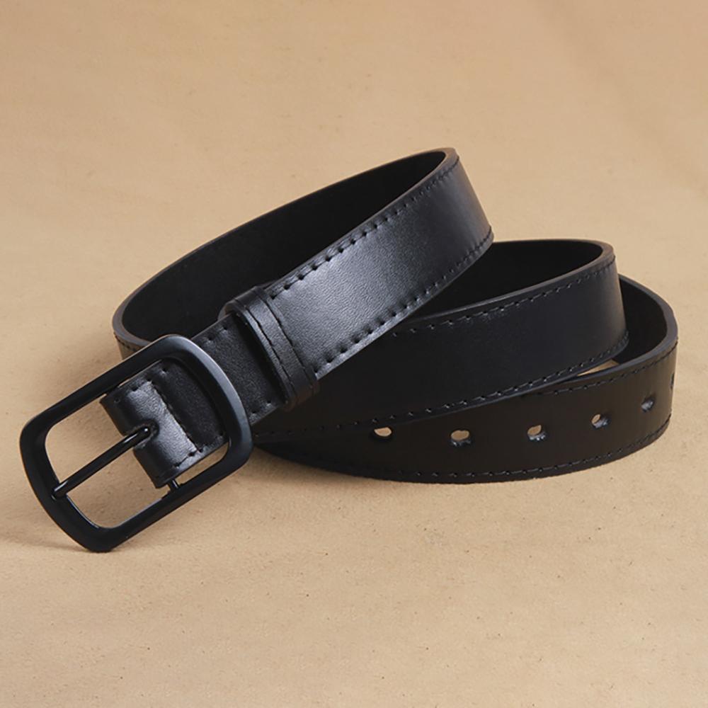 Men's Belt Youth Pin Buckle Jeans Belt Boys Wide Business Formal Wear Young Pants Belt Narrow Waistband Gifts For Boyfriend Dad