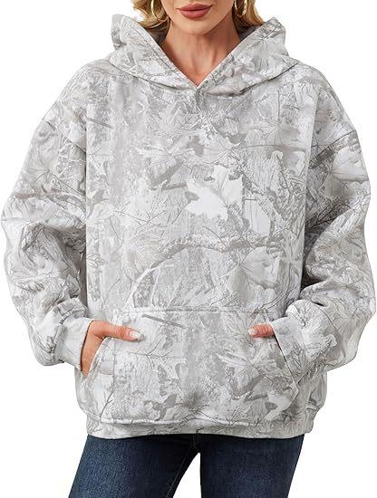 Cross-border 2025 autumn and winter Amazon Europe and the United States new women s clothing casual large size kangaroo pocket hooded sweater women S