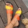Fashion Women Slippers Summer Flat Non-slip Waterproof Women Shoes Slides Women Outdoor Casual Slippers Beach Dress Large Size Sandals
