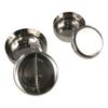 Round Rice Bowl Single Layer Children Bowl Tableware Korean Stainless Steel Bowl  Cream Foam