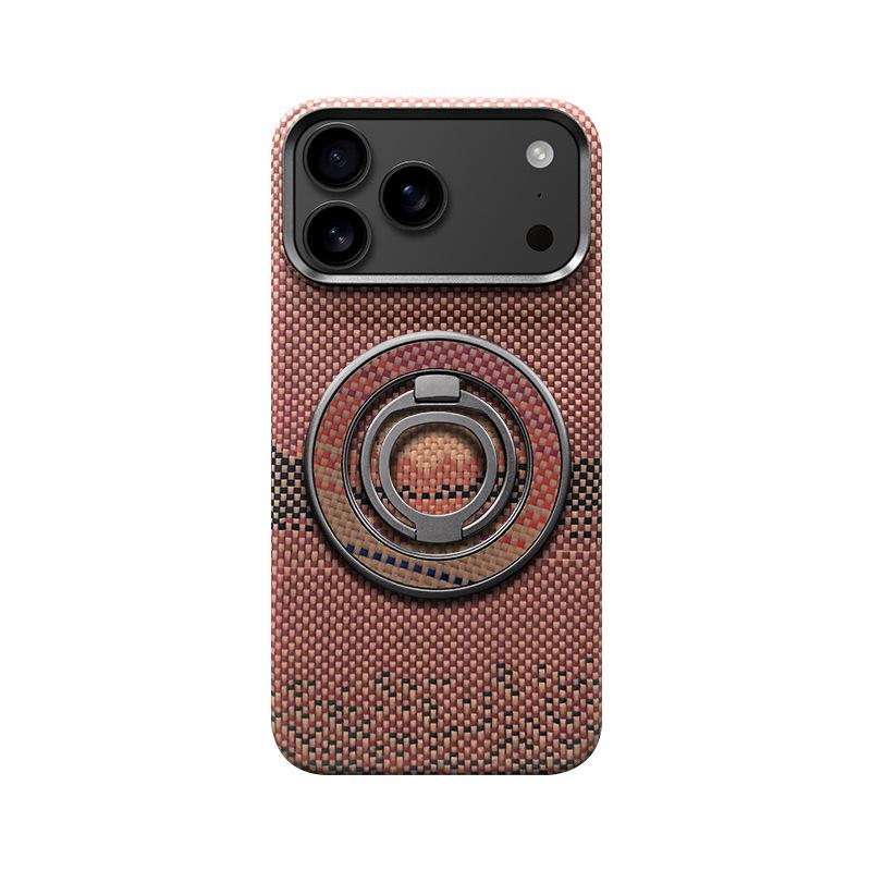 Applicable Apple 17Air Kevlar Mobile Phone Case iphone17Promax Aramid Fiber 17 Magnetic Protective Case