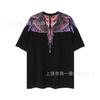 Summer Men's and Women's Same Fashion Trend T-shirt Personalized Trend Wing Printing Comfortable and Simple