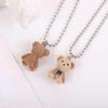 Moda para Niñas Lindo Lo Último Popular Lindo Oso Collar y Colgante Accesorios de Joyería para Mujeres Regalos Creativos