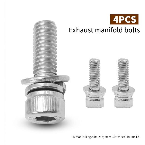 Exhaust Manifold Gasket Spring Rebuild Kit Compatible With Polaris Ranger 700 800 Sportsman 600 700