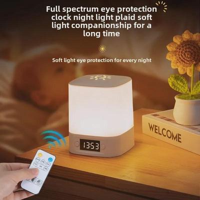 Rechargeable Remote Control Night Light: Bedside Table Lamp for Baby Feeding & Eye Protection