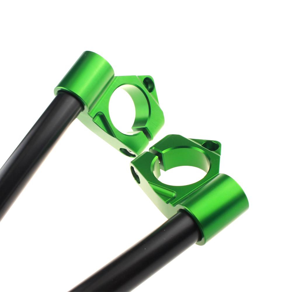 Motorrad Modifikation Clip Griff Bar Lenker Gabel Rohr Griff Bar System Lower Sport Kit Für Kawasaki NINJA400 ninja