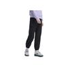 New FILA Lifestyle Knitted Sports Pants Women's Jet Black F11W449802FBK