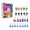 Advent Calendar 2025 24 Days Christmas Countdown Calendar with 24 Keychain Toys Gifts for Kids Adult Teens