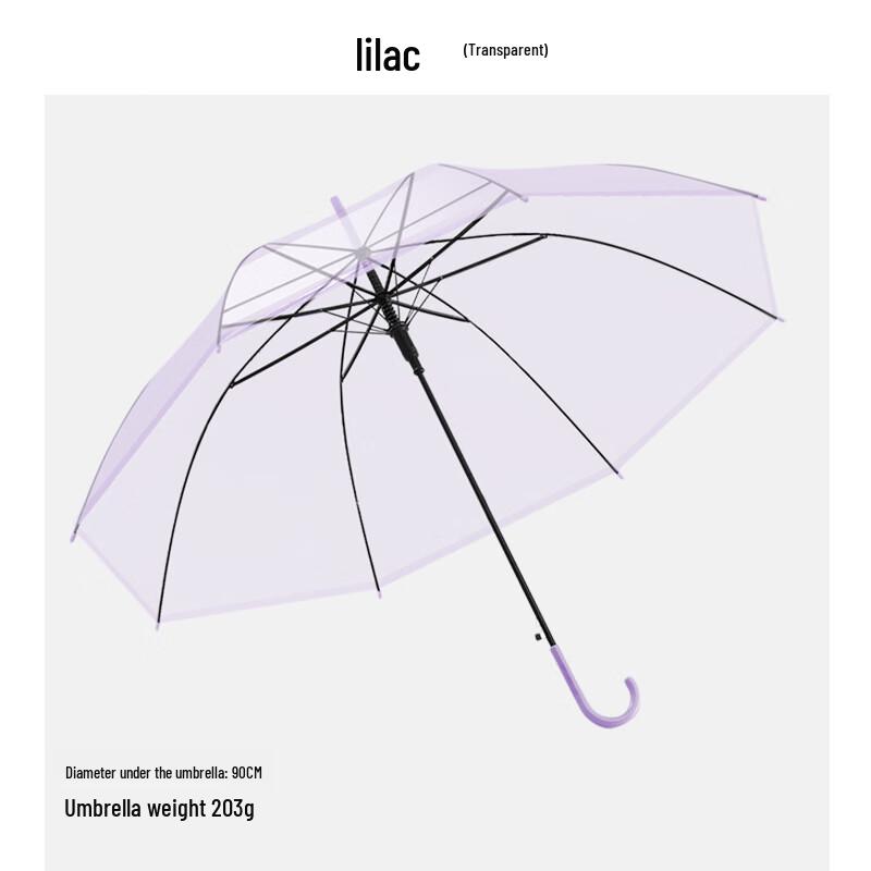 Nanqiao Creative Transparent Straight Umbrella NQ-881