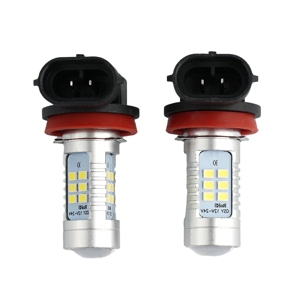 H9 Fog Light Bulb High Power LED Lamps Parts 2000LM