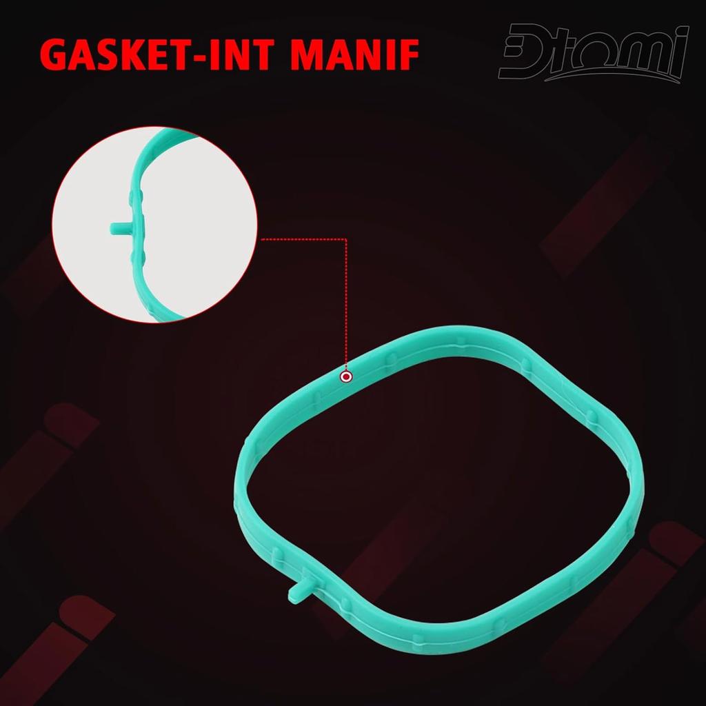 Engine Intake Manifold Gasket Runner Seals Compatible with Chevy GMC Cadillac Vehicles for 2014-Newer LT Based Engines 5.3L 6.2L LT1 LT2 L83 L86 L84