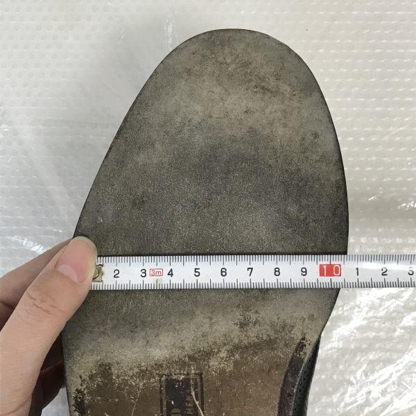 Lloyd Mesh Leder Monk Strap Schuhe Schwarz Größe 43 9F 27.5cm Hergestellt in Deutschland(GEBRAUCHT)