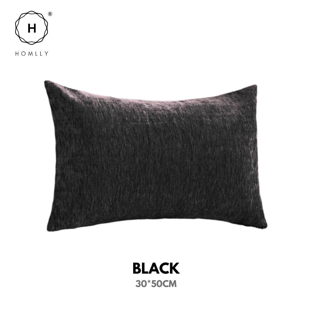 Homlly Konii Chenille ThPillow Coversrow  (30x50 CM) X2PCS