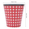 4Pcs/Set Imitation Porcelain Beverage Mug Originality Melamine Cup for Student School Home