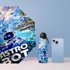 Astro Bot Printed 5?Fold Mini Umbrella 8?Rib Windproof Compact Umbrella For Women Pocket Carry