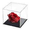 Edinstry Storage Case Acrylic Storage Case Acrylic Box Height 30cm 30x30cm Figure Case Display Case Collection Case Transparent Storage Box Exhibition