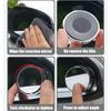 2pcs Round Convex Wide-angle Car Mirror with Suction Auto Vehicle Blind Spot Mirror Wide Rearview Mirror Small Round Mirror