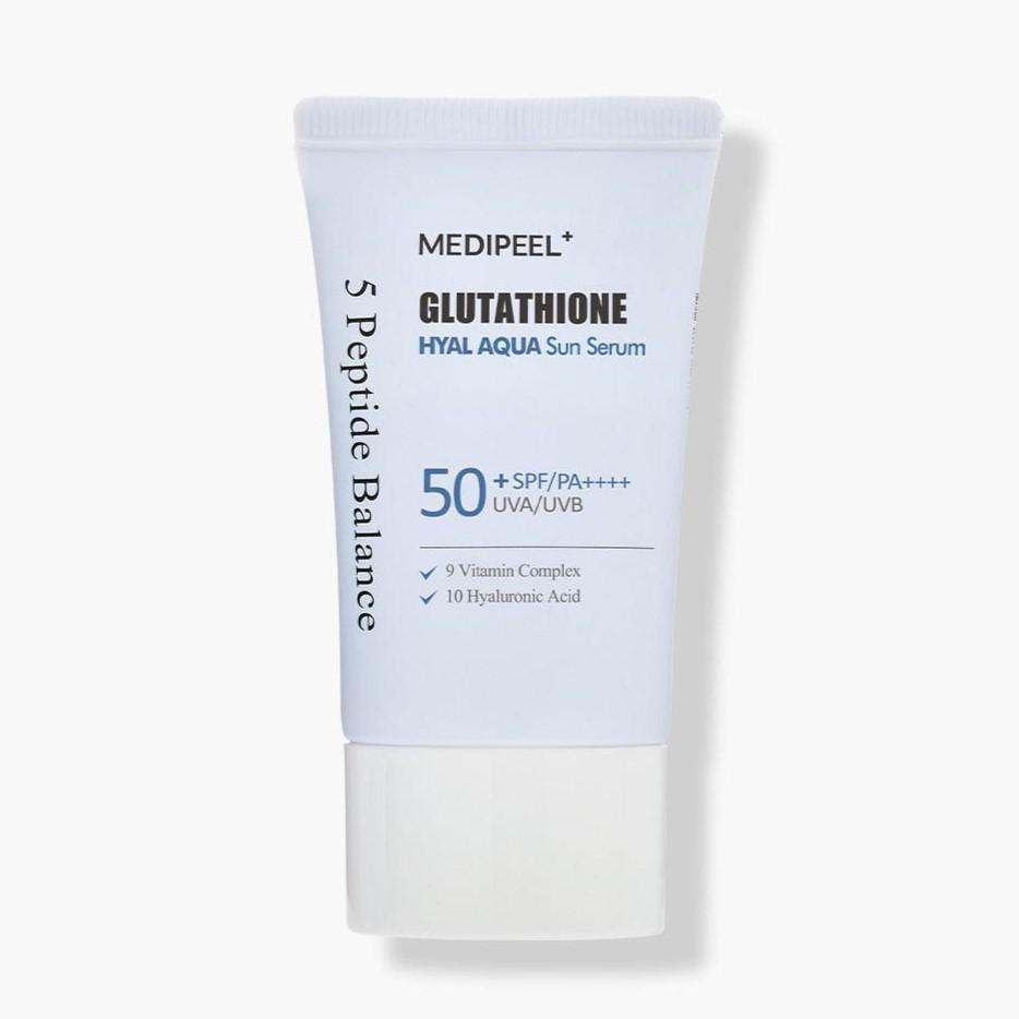 

MEDI-PEEL Глутатион Гиал Аква Солнечная Сыворотка SPF 50+ PA++++ 50 мл