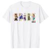 Spice Girls Classic White Album Tee - Crew Neck, Short Sleeve Graphic T-Shirt Gifts Women's Fashion Cotton Streetwear Music Tops