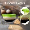 Ceramic Matcha Bowl Green Tea Cup Smooth Household Easy To Clean with Pouring