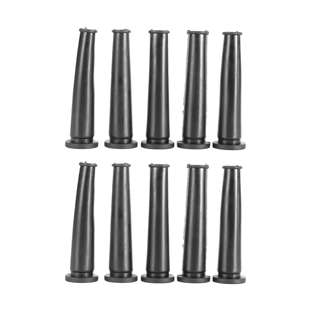 5/10Pcs 9/10/12mm Rubber Wire Protectors Cable Sleeve Boot Cover For Angle Grinder Wire Connect Protections Electric Drill Cable